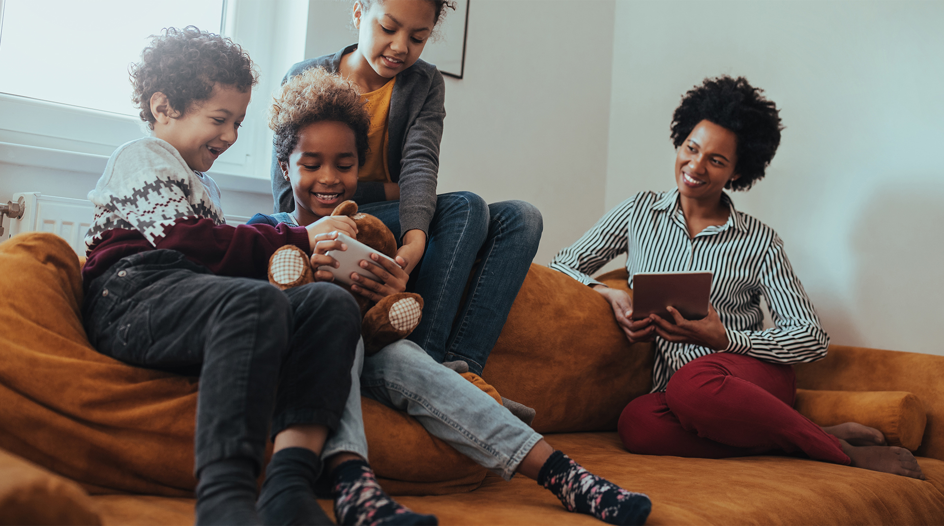 American family playing in the living room | Sonoma County Estate Planning Attorneys