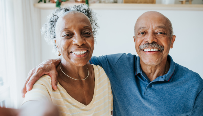 retired couple