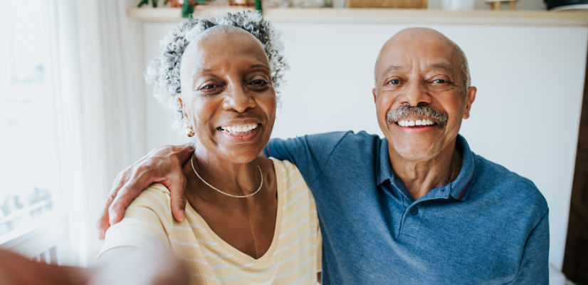 retired couple