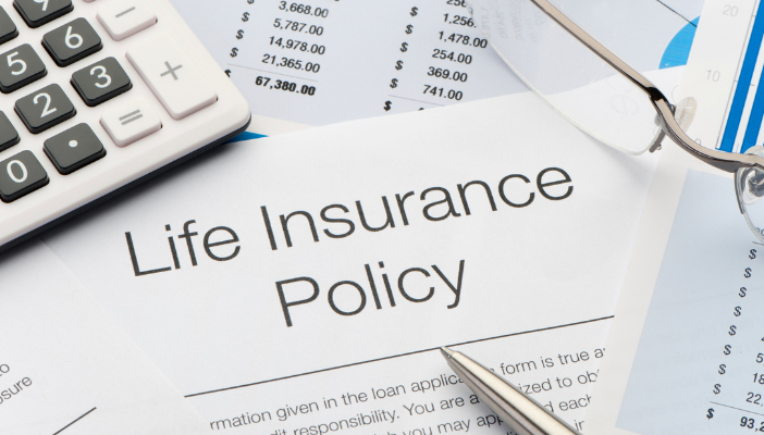 Life insurance policy paperwork