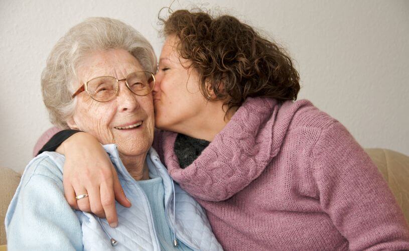Are You a Caregiver? Mother and daughter together; Petaluma Estate Planning